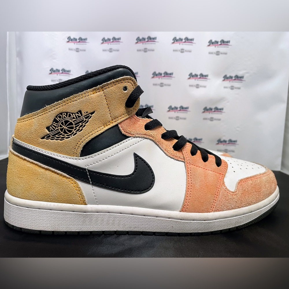 Nike Air Jordan 1 Retro Mid SE Ember Sundial DX4332-800 Mens 11.5 worn twice